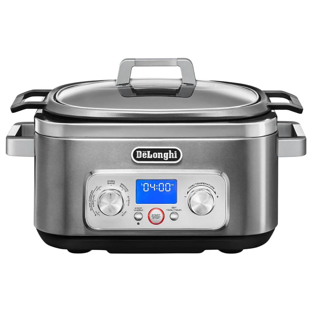 De"Longhi Livenza 6-Quart All-In-One Programmable Multi Cooker in Silver, , large
