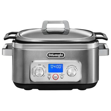 De"Longhi Livenza 6-Quart All-In-One Programmable Multi Cooker in Silver, , large