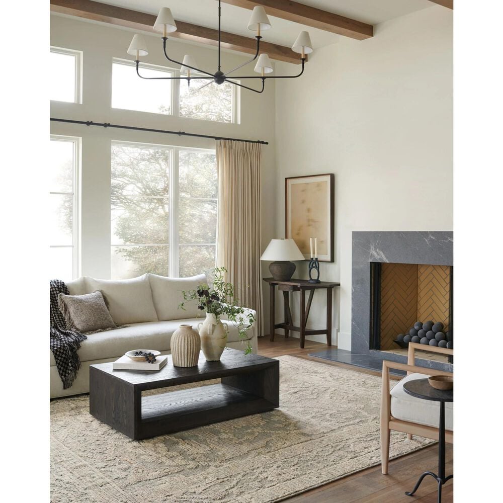 Loloi Emilia 11&#39;6&quot; x 15&#39; Sky and Natural Area Rug, , large