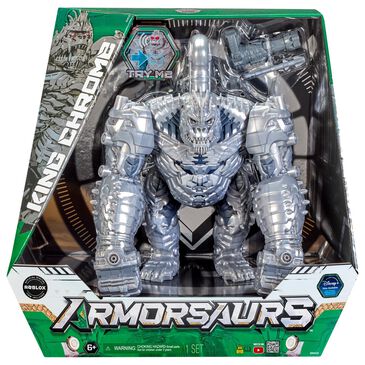 Armorsaurs Feature Villain King Chrome Action Figure, , large