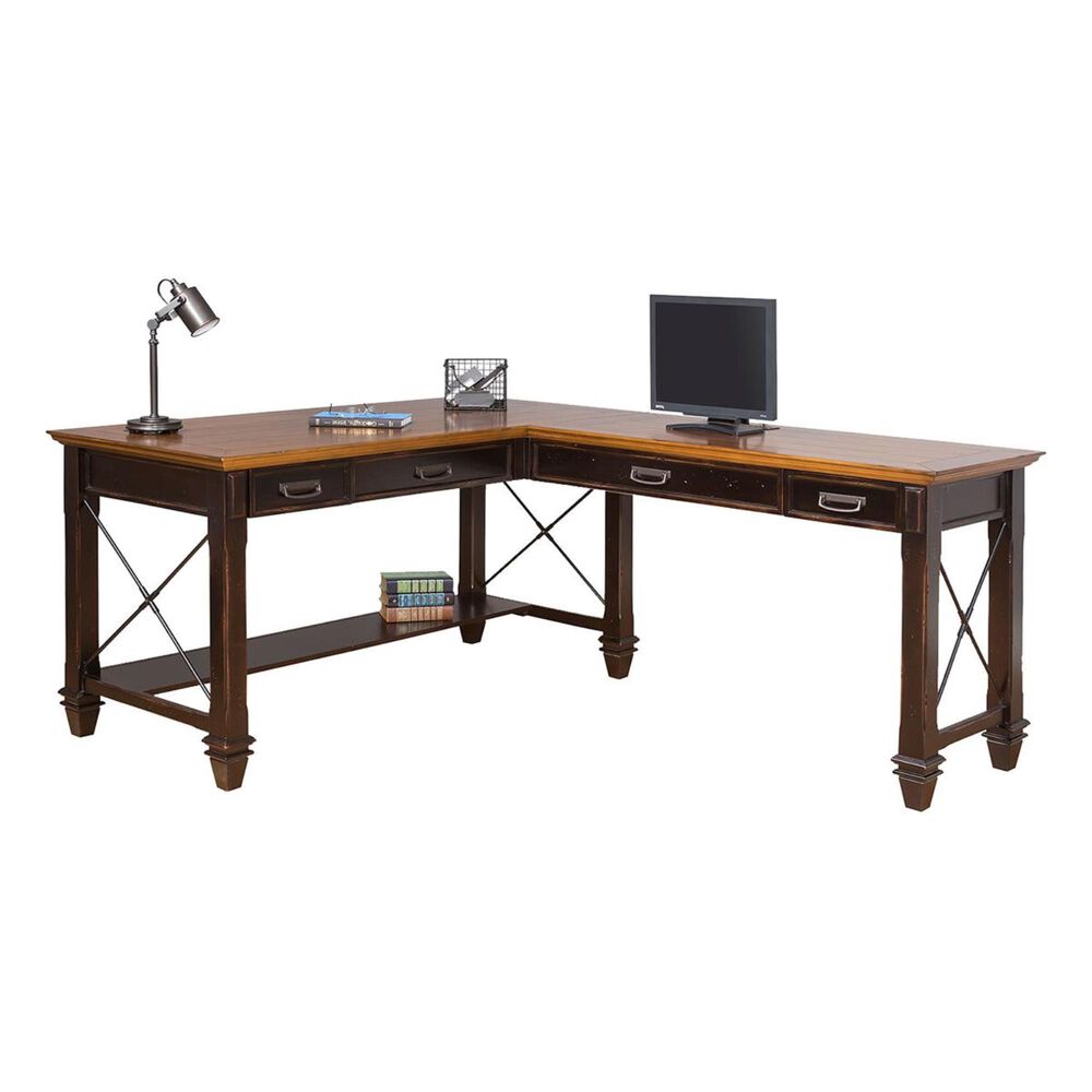 Wycliff Bay Hartford Right Hand Facing Open L-Shaped Desk, , large