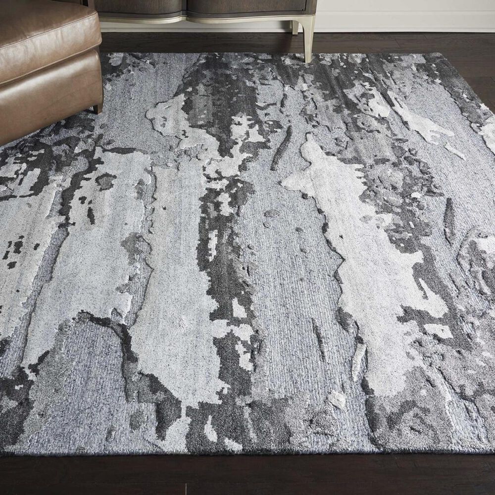 Nourison Divine DIV07 7&#39;9&quot; x 9&#39;9&quot; Smoke Area Rug, , large