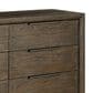 Furniture Worldwide Modern 5-Piece King Panel Bedroom Set in Sable with Outlets and USB Ports, , large
