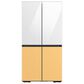 Samsung Bespoke Bespoke 4-Door Flex Top Panel in White Glass, , large