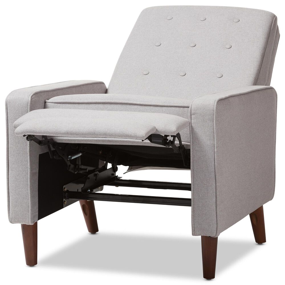 Baxton Studio Mathias Lounge Chair in Light Grey, , large