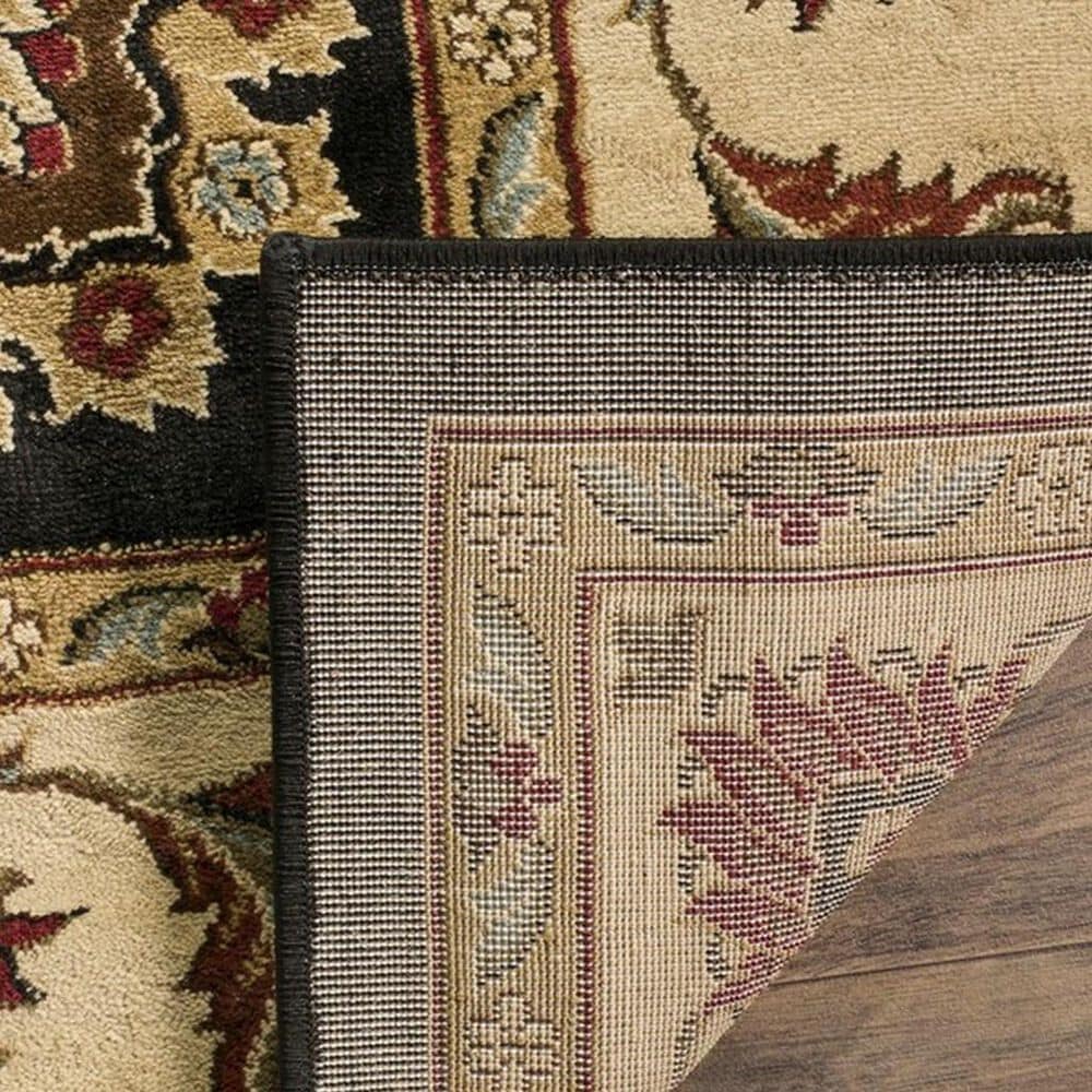 Safavieh Lyndhurst LNH555 2&#39;3&quot; x 16&#39; Black and Ivory Runner, , large