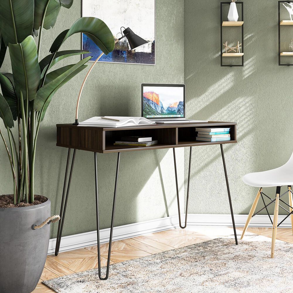 DHP Owen Computer Desk in Walnut NFM