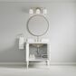 37B Heston 30" Single Bathroom Vanity in Bright White with White Composite Stone Top and Backsplash, , large