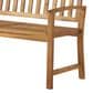 Hearth and Haven Loja Patio Bench in Teak, , large