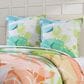 J. Queen New York Tiki 26" Square Euro Pillow Sham in Green, , large