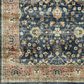 Oriental Weavers Sumter 2" x 8" Blue and Rust Runner, , large