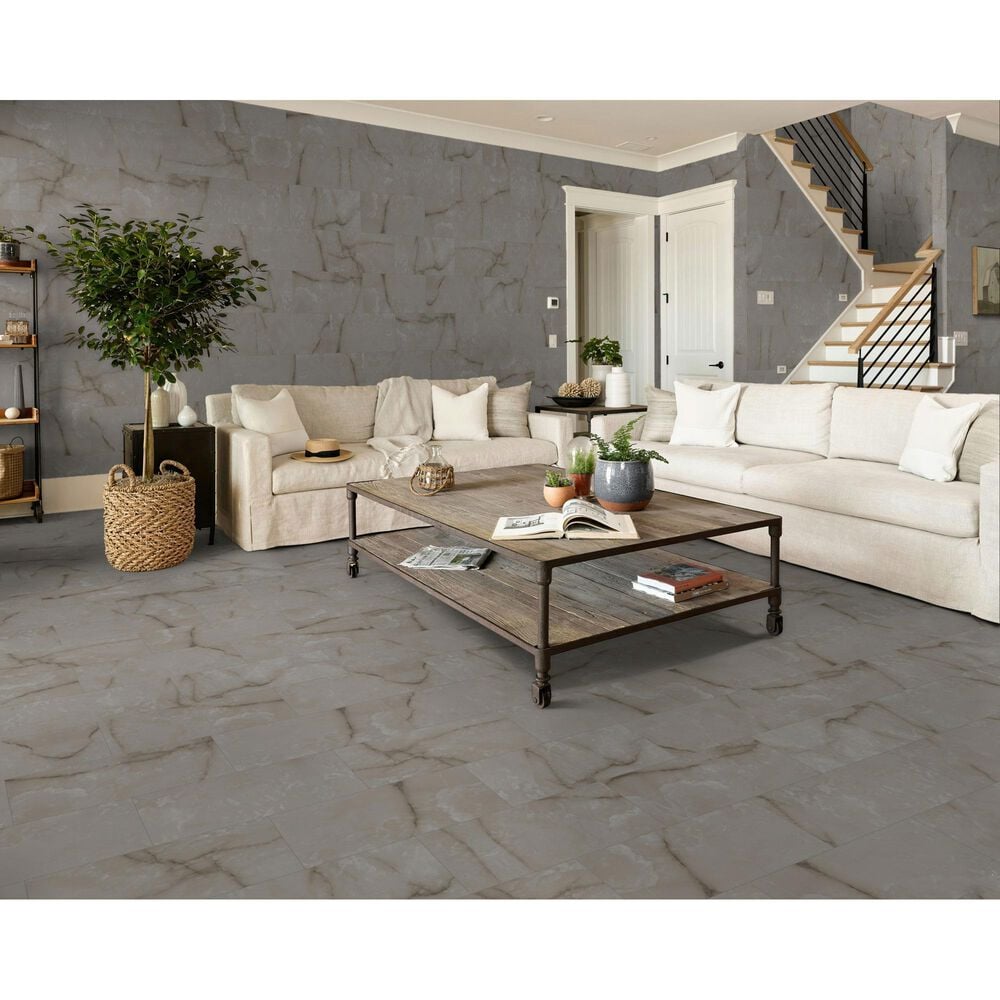 Shaw Astoria Mocha 24" x 48"" Polished Porcelain Tile, , large