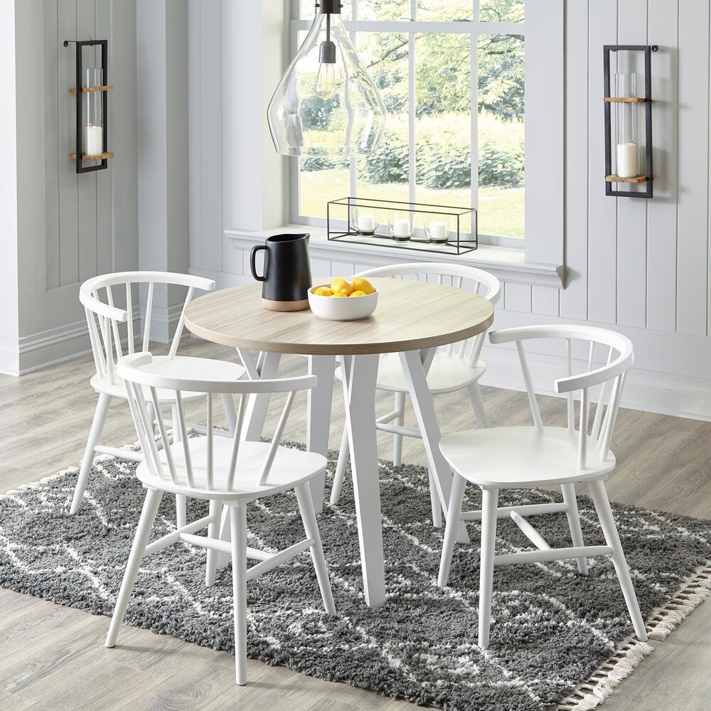 Ashley Grannen Dining Chair in White &#40;Set of 2&#41;, , large