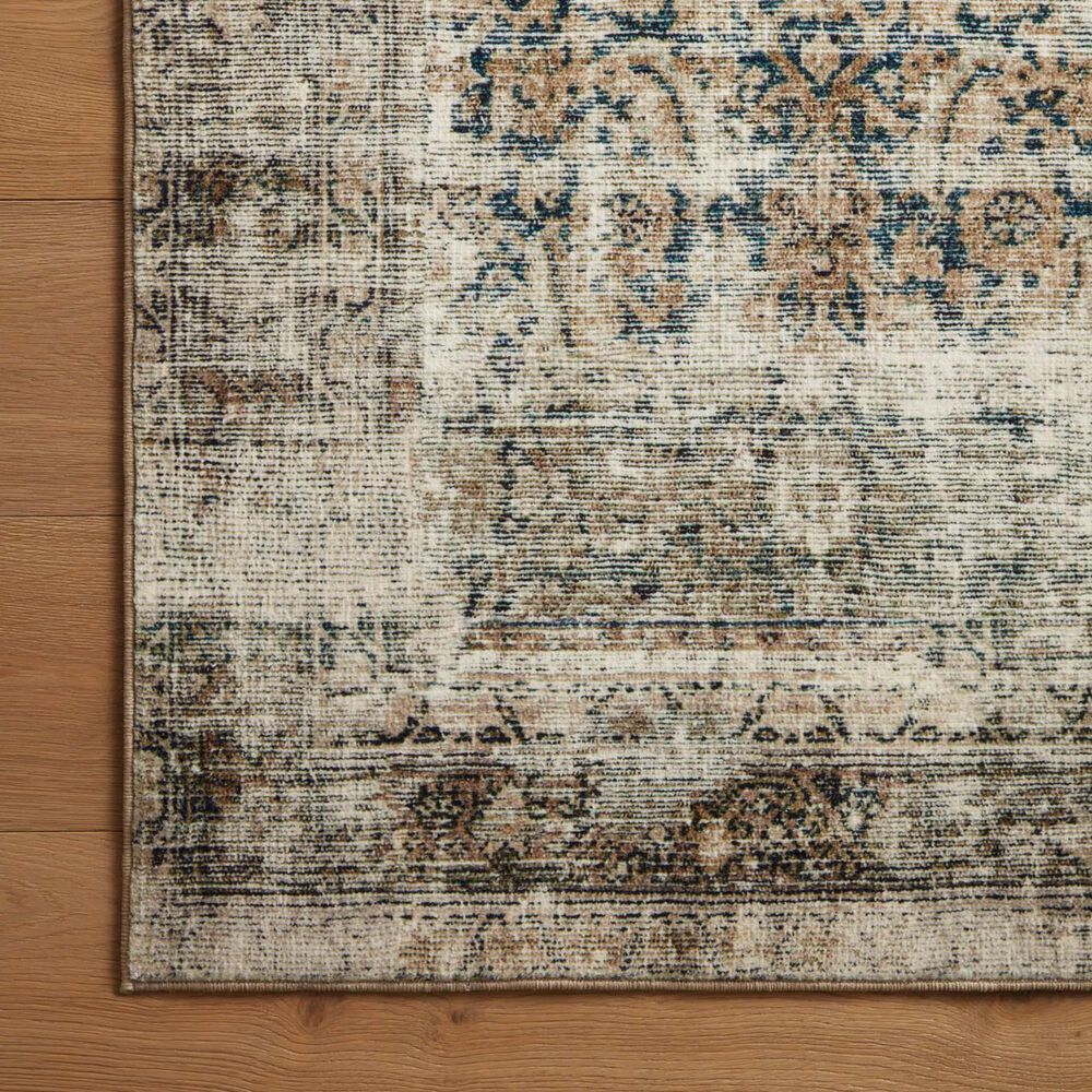 Amber Lewis x Loloi Morgan 2&#39;3&quot; x 7&#39;6&quot; Navy and Sand Runner, , large