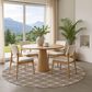 Dalyn Rug Company The Reserve TR9 Brown 8" Round Indoor/Outdoor Area Rug, , large