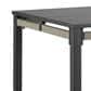 Blue River Zella Outdoor Rectangular Dining Table in Charcoal and Light Gray - Table Only, , large