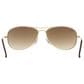 Rayban Glasses Cockpit Sunglasses with Light Brown Gradient Lenses in Polished Arista Gold, , large