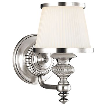 Hudson Valley Lighting Milton 1-Light Wall Sconce in Polished Nickel, , large