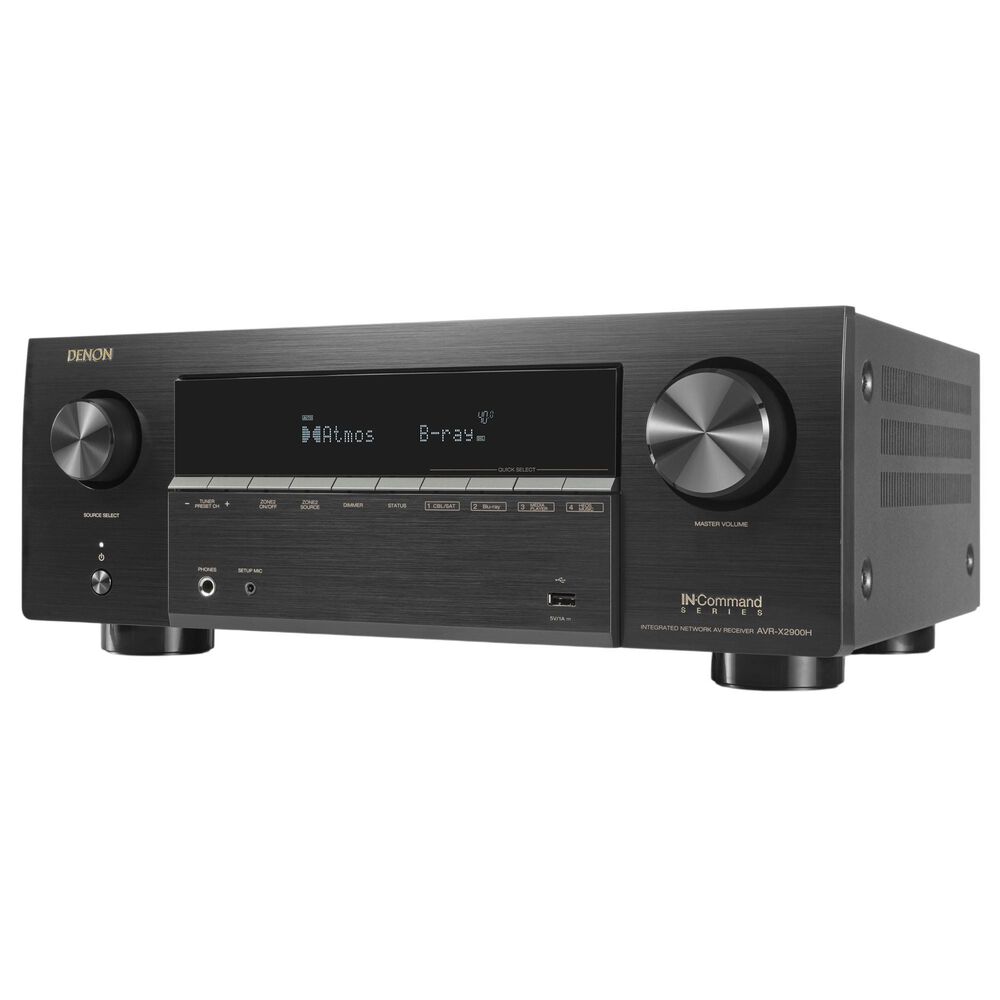 Denon 95W 7.2 Channels AV Receiver in Black, , large