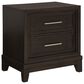 Ashley Neymorton 2-Drawer Nightstand in Dark Grayish Brown, , large