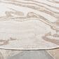 Safavieh Martha Stewart Cyprus Abstract 6"7" Round Ivory and Beige Area Rug, , large