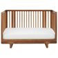 Maxi Cosi Embraced Forms Convertible Crib and Dresser 2-Piece Nursery Set in Chestnut, , large