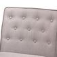 Baxton Studio Riordan Side Chair with Grey Cushion in Walnut Brown, , large