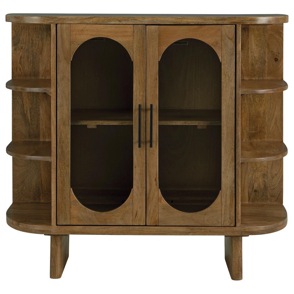 Ashley Niall Accent Cabinet in Light Brown, , large