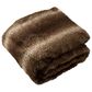 Safavieh Faux Luxe Queen Throw in Chocolate, , large