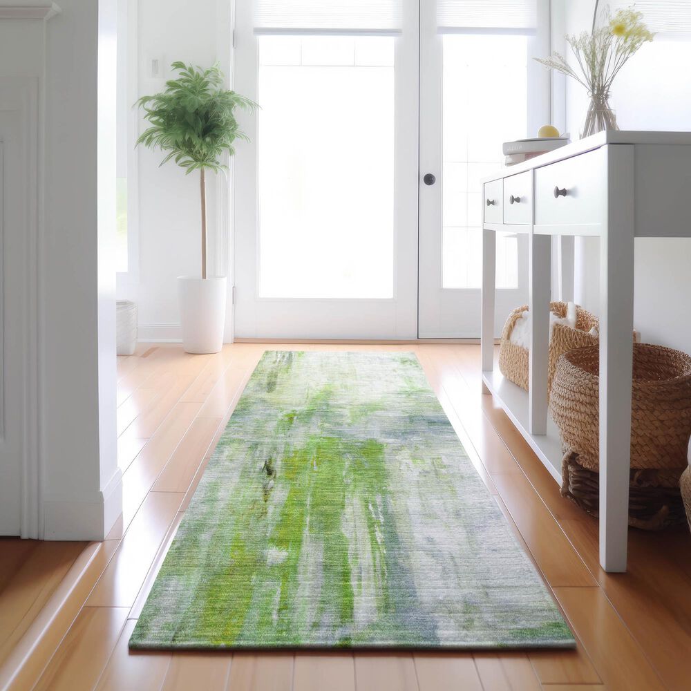 Dalyn Rug Company Ravenna RN2 2&#39;3&quot; x 7&#39;6&quot; Aloe Runner, , large