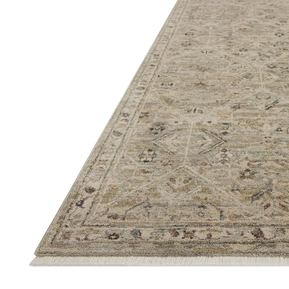 Loloi Briar Silver and Moss 11'6" x 14'6" Area Rug, , large
