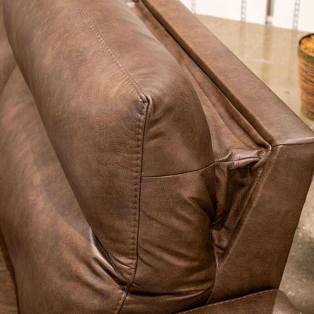 Ashley ModZ 6-Piece Power Symmetrical Sectional in Chocolate, , large