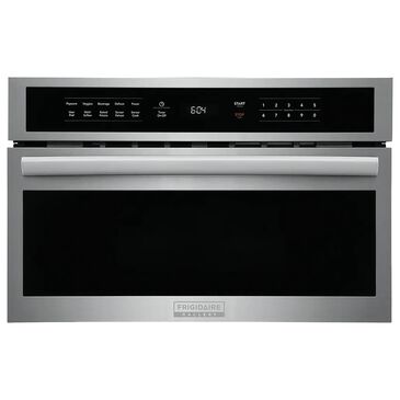 Frigidaire Gallery 1.6 Cu. Ft Built-In Microwave Oven with Drop Down Door in Stainless Steel, , large