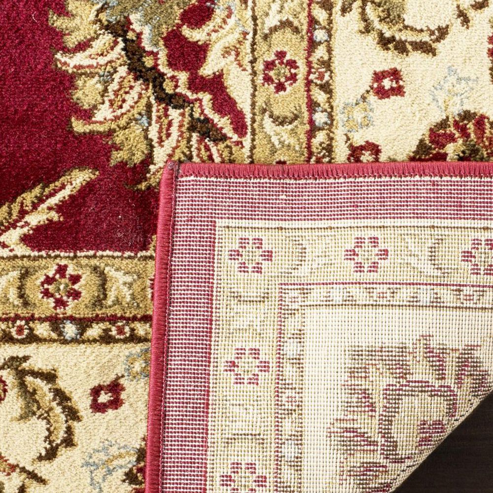 Safavieh Lyndhurst LNH553 5&#39;3&quot; x 7&#39;6&quot; Red and Ivory Area Rug, , large