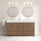 37B Alanya 60" Double Bathroom Vanity in Walnut Drift with White Composite Stone Top, , large