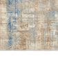 Nourison Rush 8" x 10" Blue and Beige Area Rug, , large