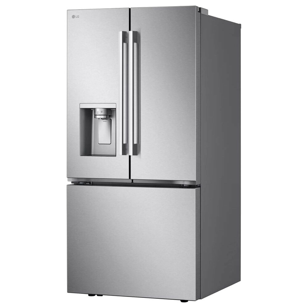 LG 24.5 Cu. Ft. 3-Door French Door Refrigerator in Stainless Steel, , large