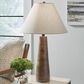 Ashley Danset Table Lamp in Honey Brown, , large