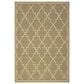 Oriental Weavers Marina 7765Y 7"10" x 10"10" Tan and Ivory Area Rug, , large