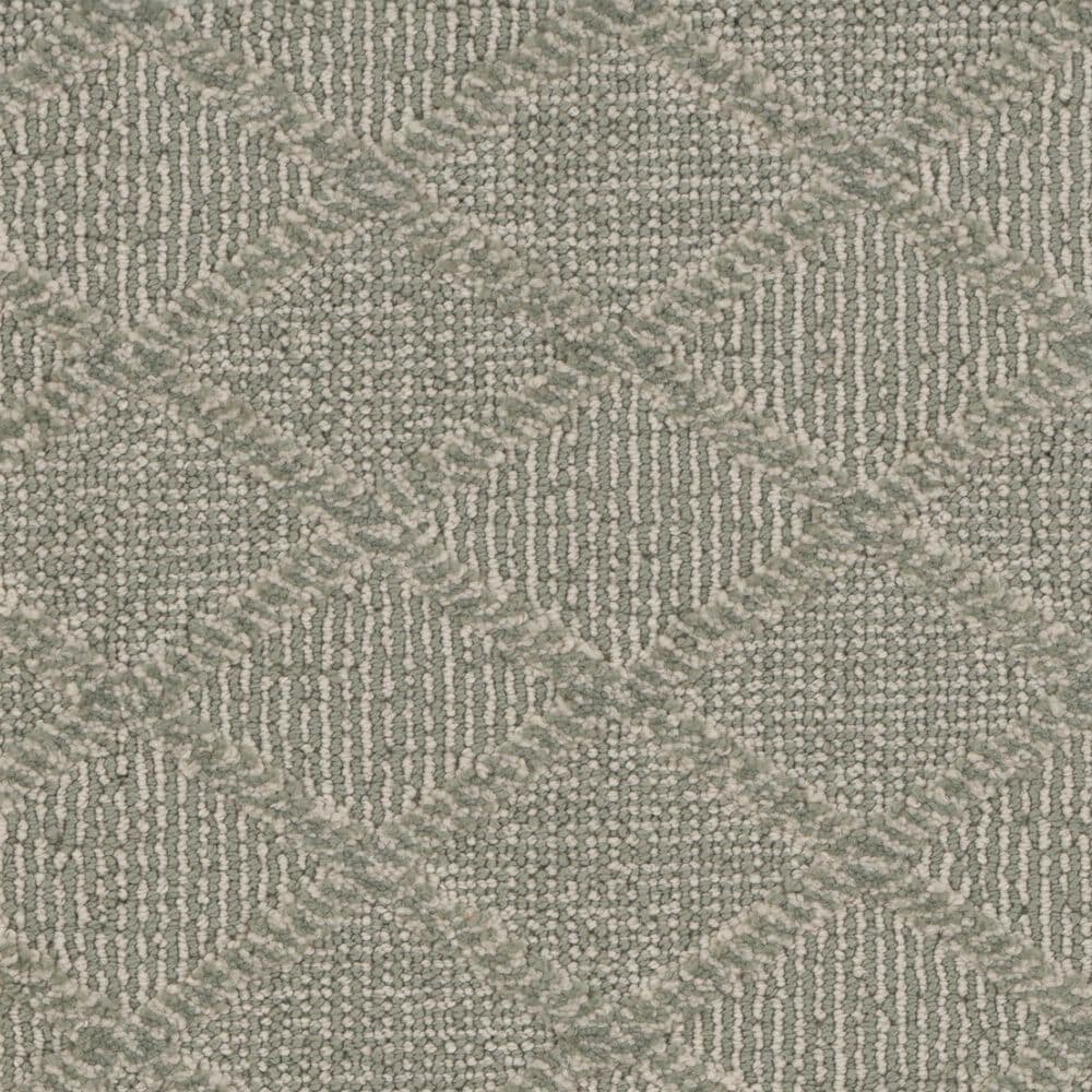 Karastan Rhombus Carpet in Emerald, , large