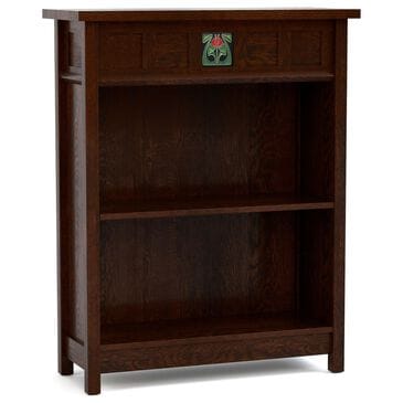 Stickley Furniture Floral Tile 2-Shelf Bookcase in Centennial, , large