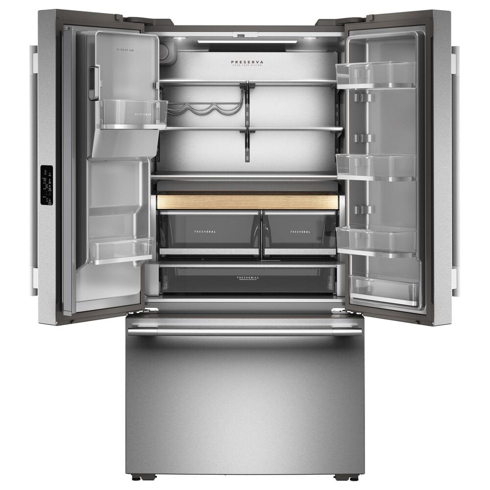 KitchenAid 23 Cu. Ft. Counter-Depth French Door Refrigerator in Fingerprint Resistant Stainless Steel, , large