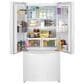 Frigidaire 18 Cu. Ft. Counter-Depth French Door Refrigerator in White, , large