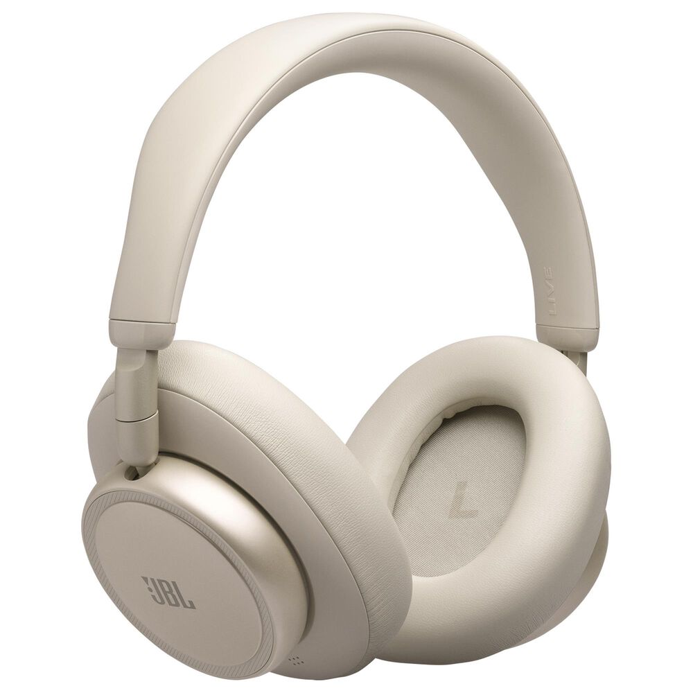 JBL Live Series Wireless Noise-Canceling Over-Ear Headphones in Champagne, , large