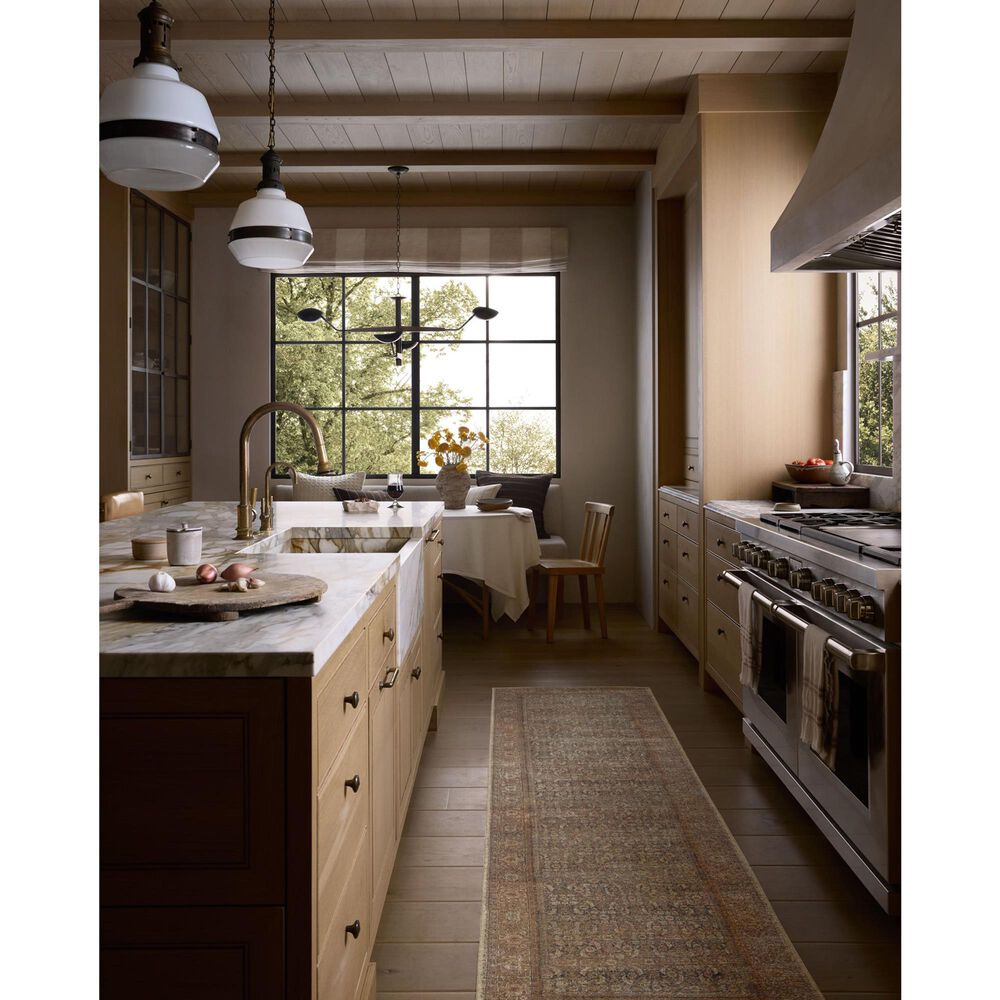 Amber Lewis x Loloi Cambria Ocean and Bark 2' x 5' Runner, , large