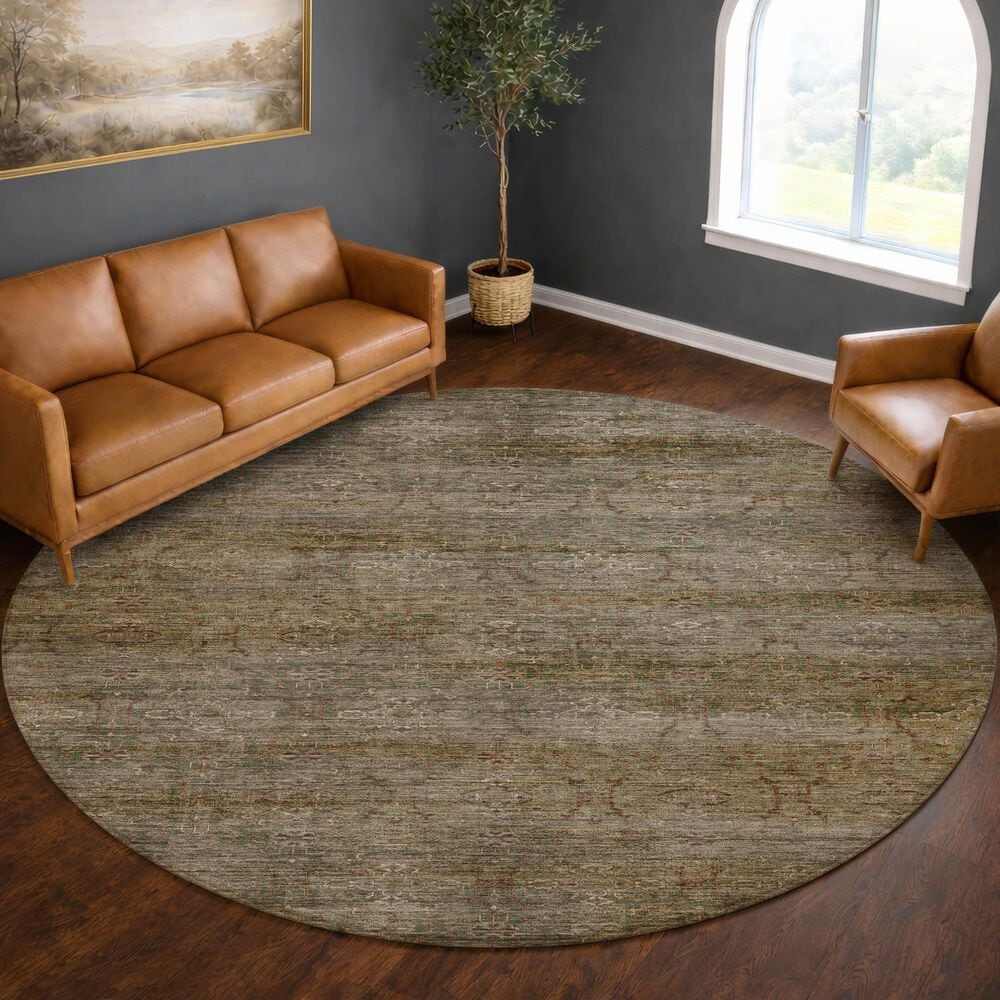 Dalyn Rug Company Aristo Basil 8' Round Area Rug, , large