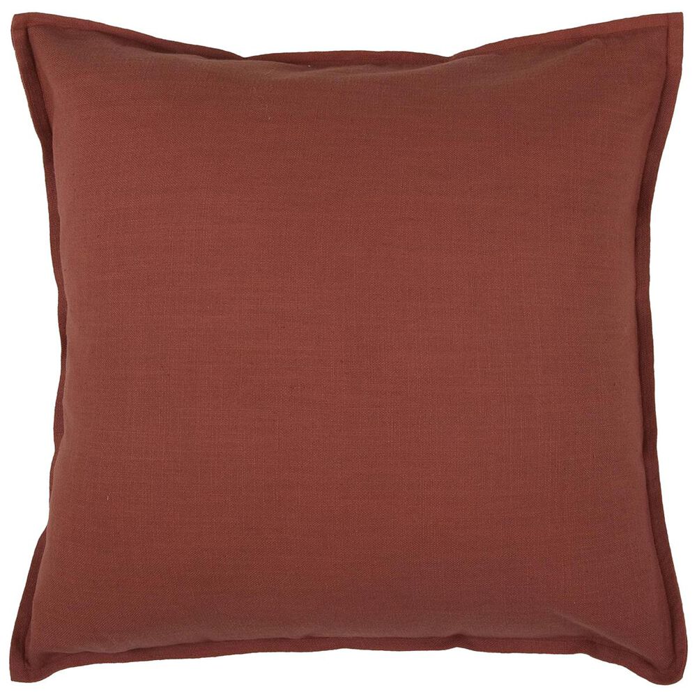 Rizzy Home 20" x 20" Down Pillow in Solid Red, , large