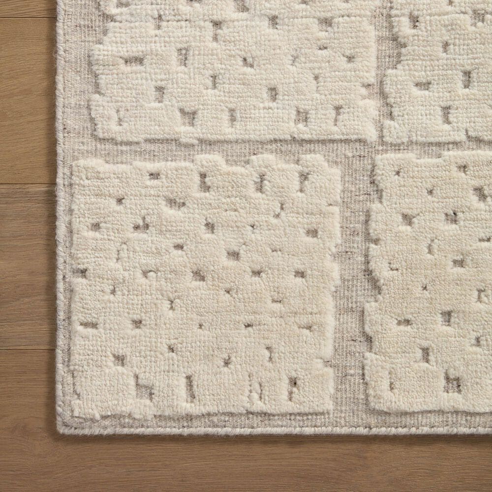Loloi Moore 7&#39;9&quot; x 9&#39;9&quot; Pebble and Ivory Area Rug, , large