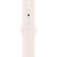 Apple Watch Series 11 (GPS+Cellular) 46mm Aluminum Case with Light Blush Sport Band - S/M in Rose Gold and 2-Year AppleCare+, , large