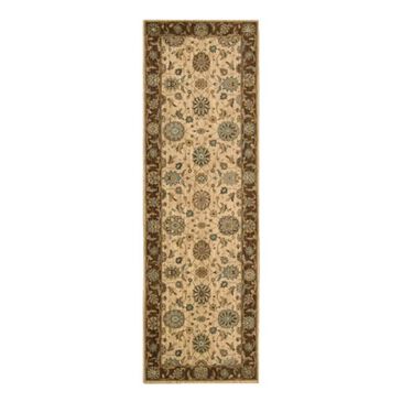 Nourison Living Treasures LI05 2"6" x 8" Beige Runner, , large